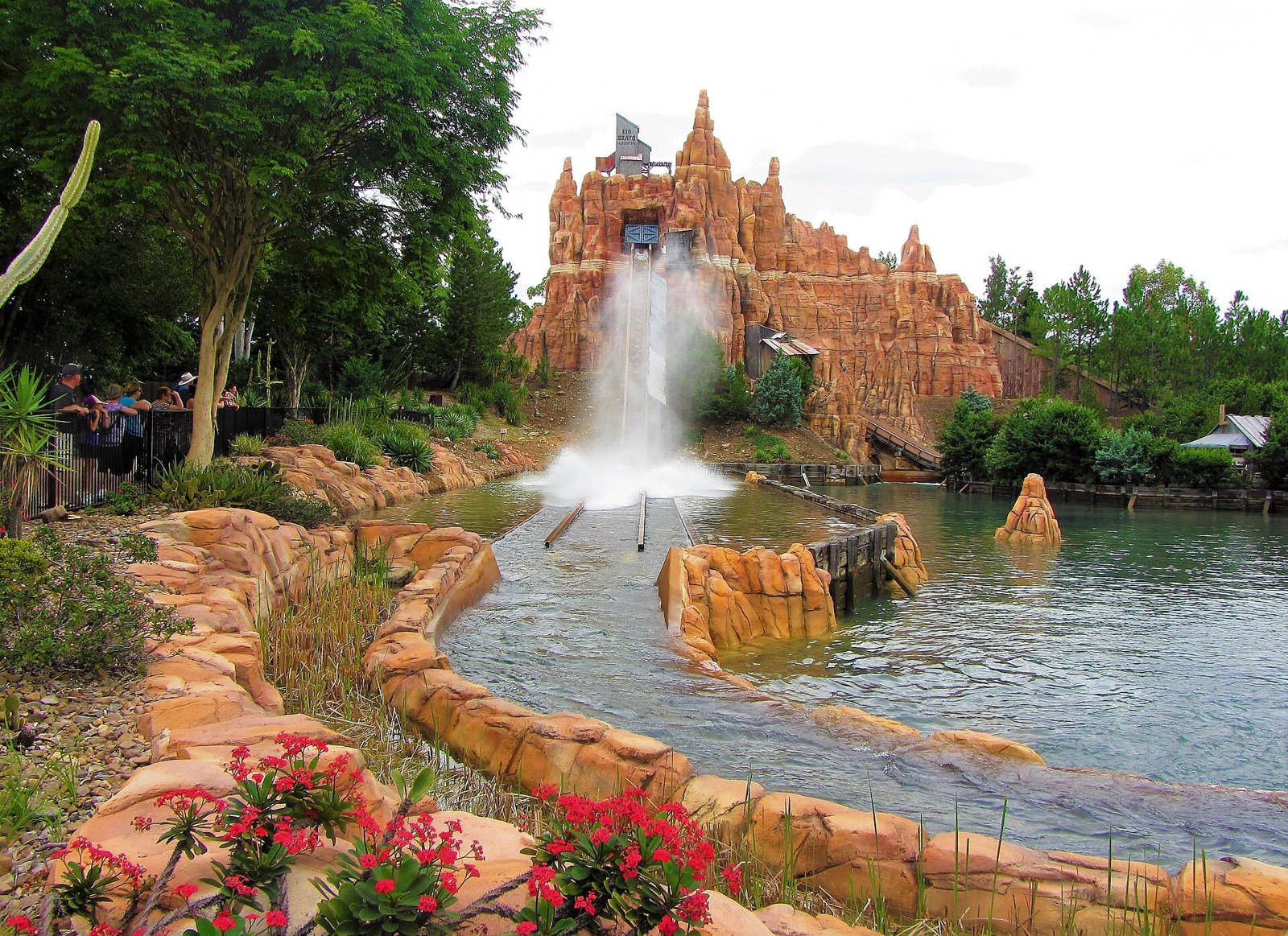 Wild West Falls Adventure Ride at Warner Bros. Movie World