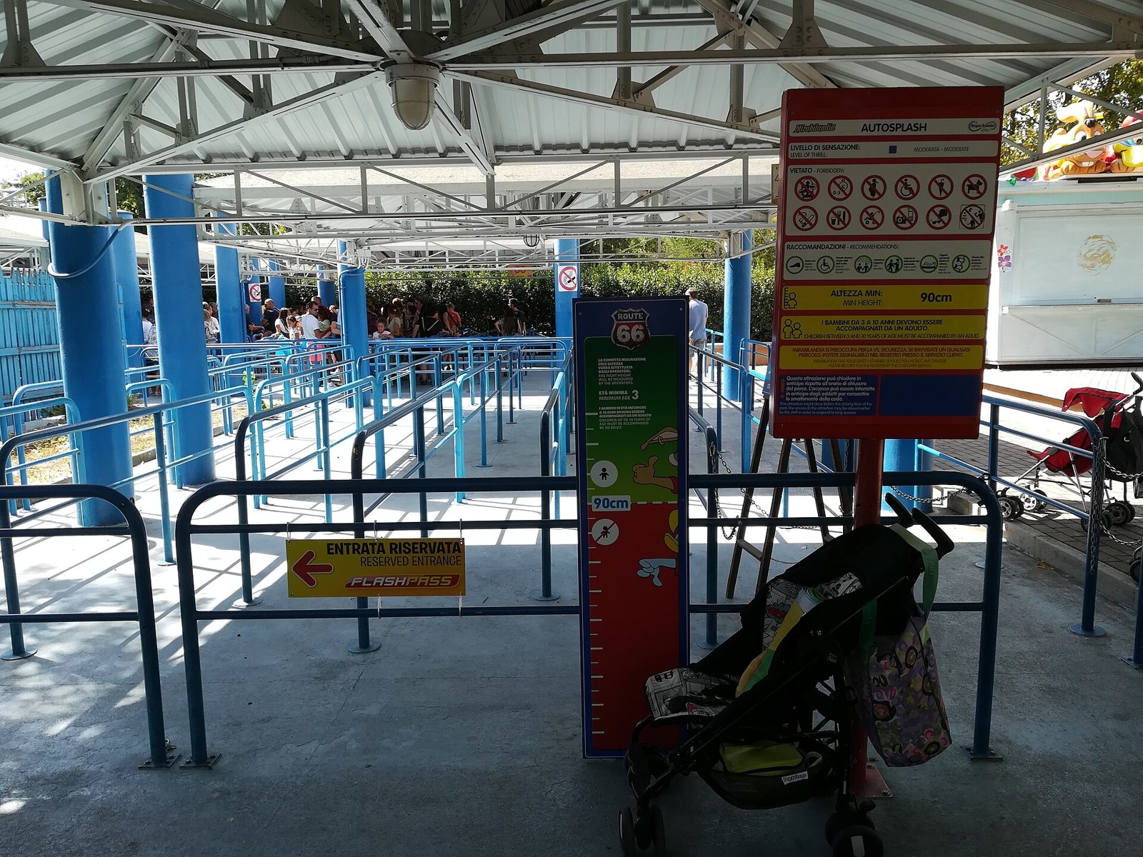 Autosplash at Mirabilandia