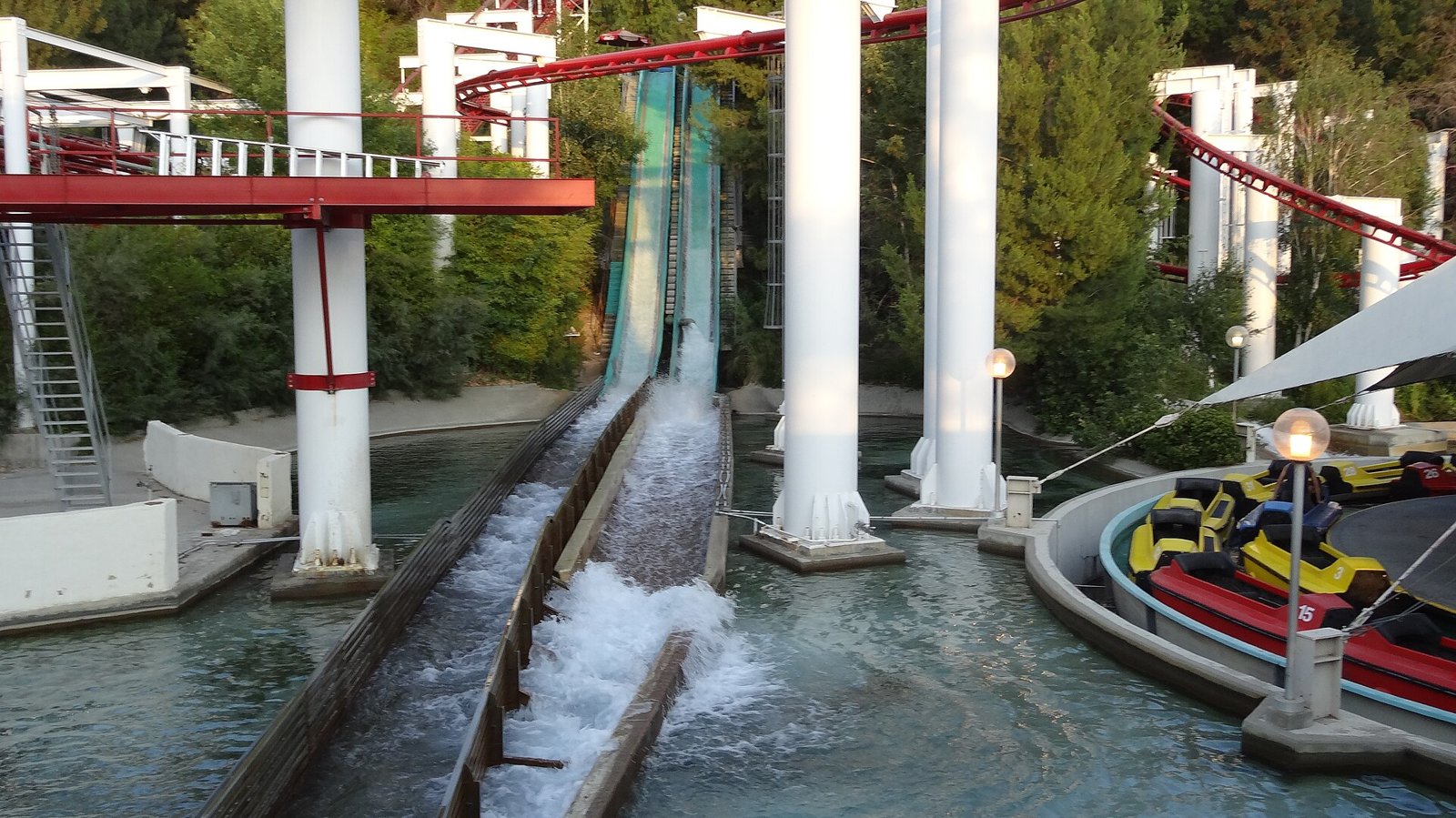 Flume Ride at Magic Park