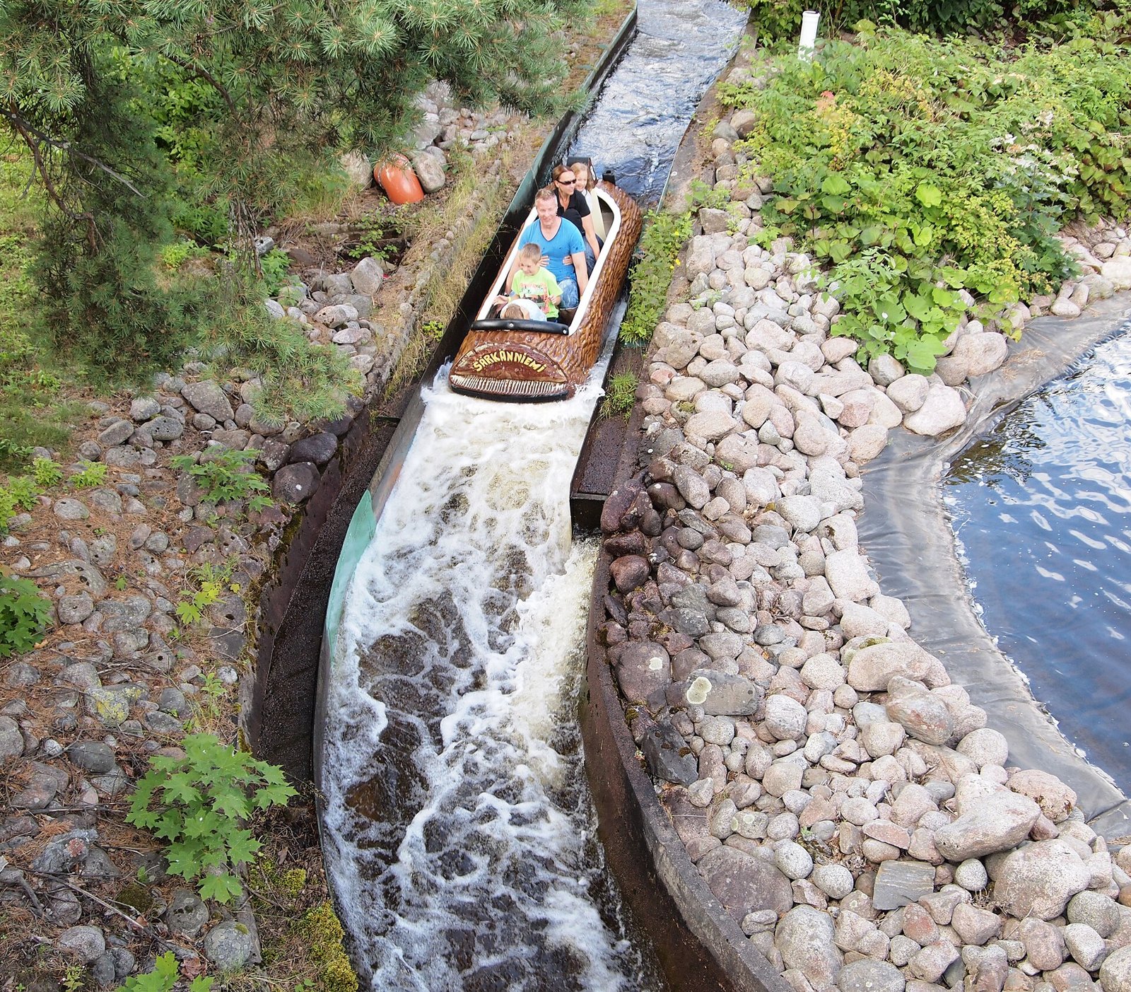 Tukkijoki at Särkänniemi