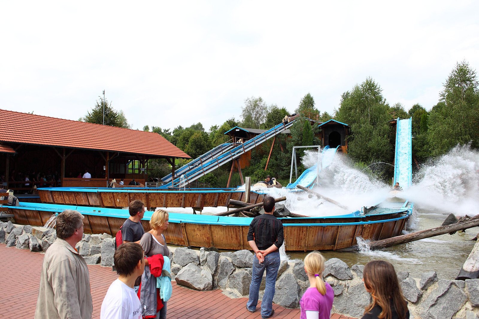 Wildwasserbahn at Bayern-Park