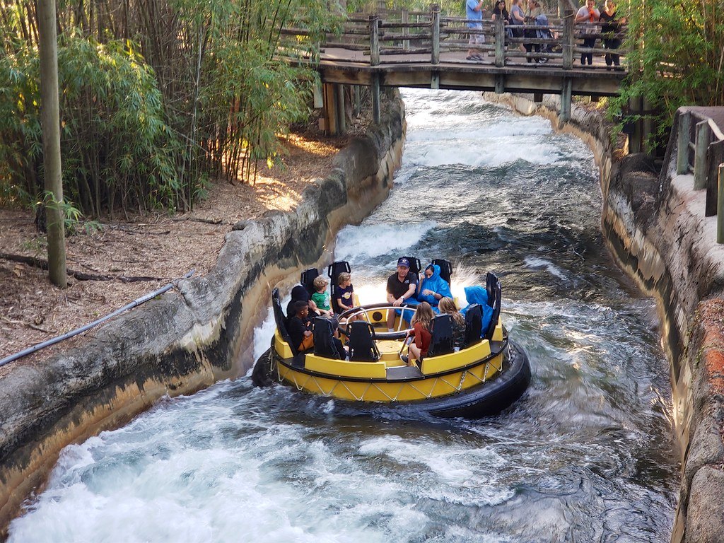 Congo River Rapids at Busch Gardens Tampa Bay, Florida