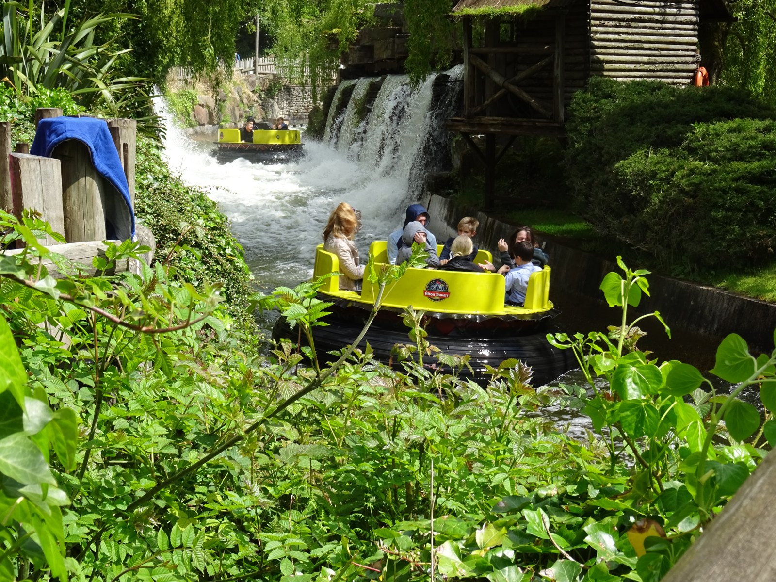 Congo River Rapids at Alton Towers, Staffordshire, England
