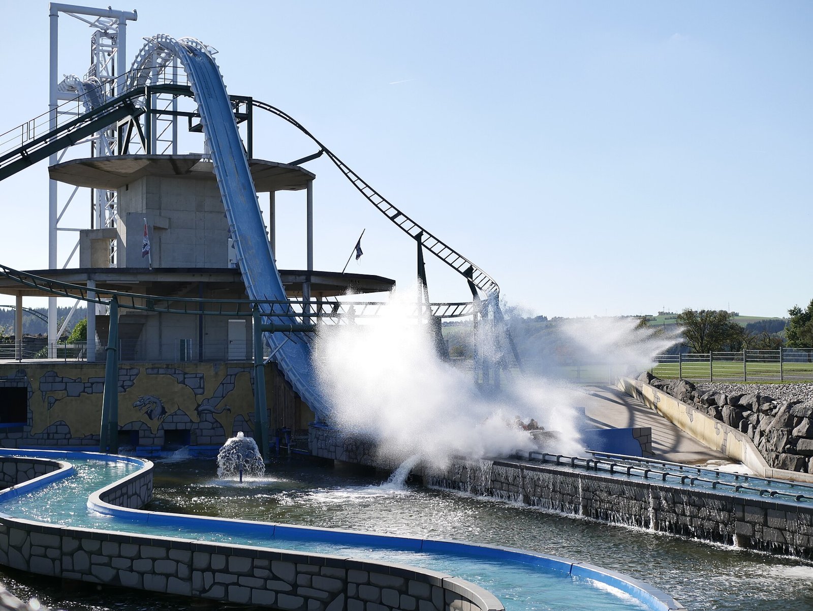 Zum Rittersturz at Wild- und Freizeitpark Klotten
