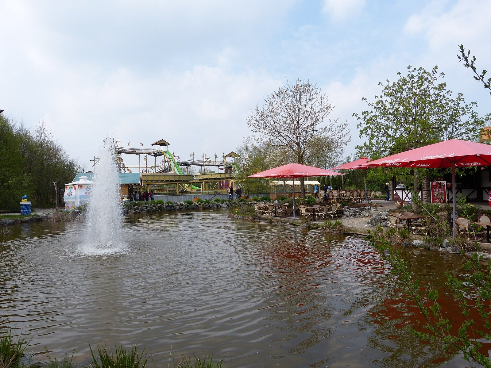 Wildwasserbahn at Skyline Park