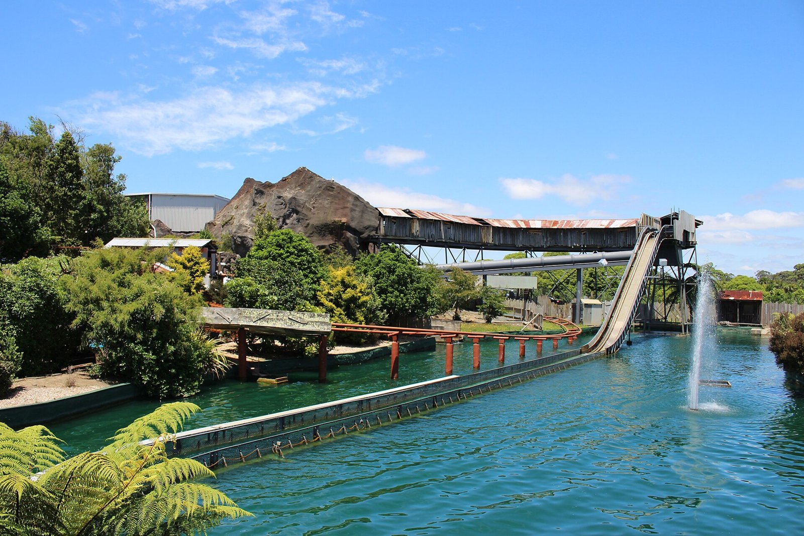Log Flume at Rainbow’s End