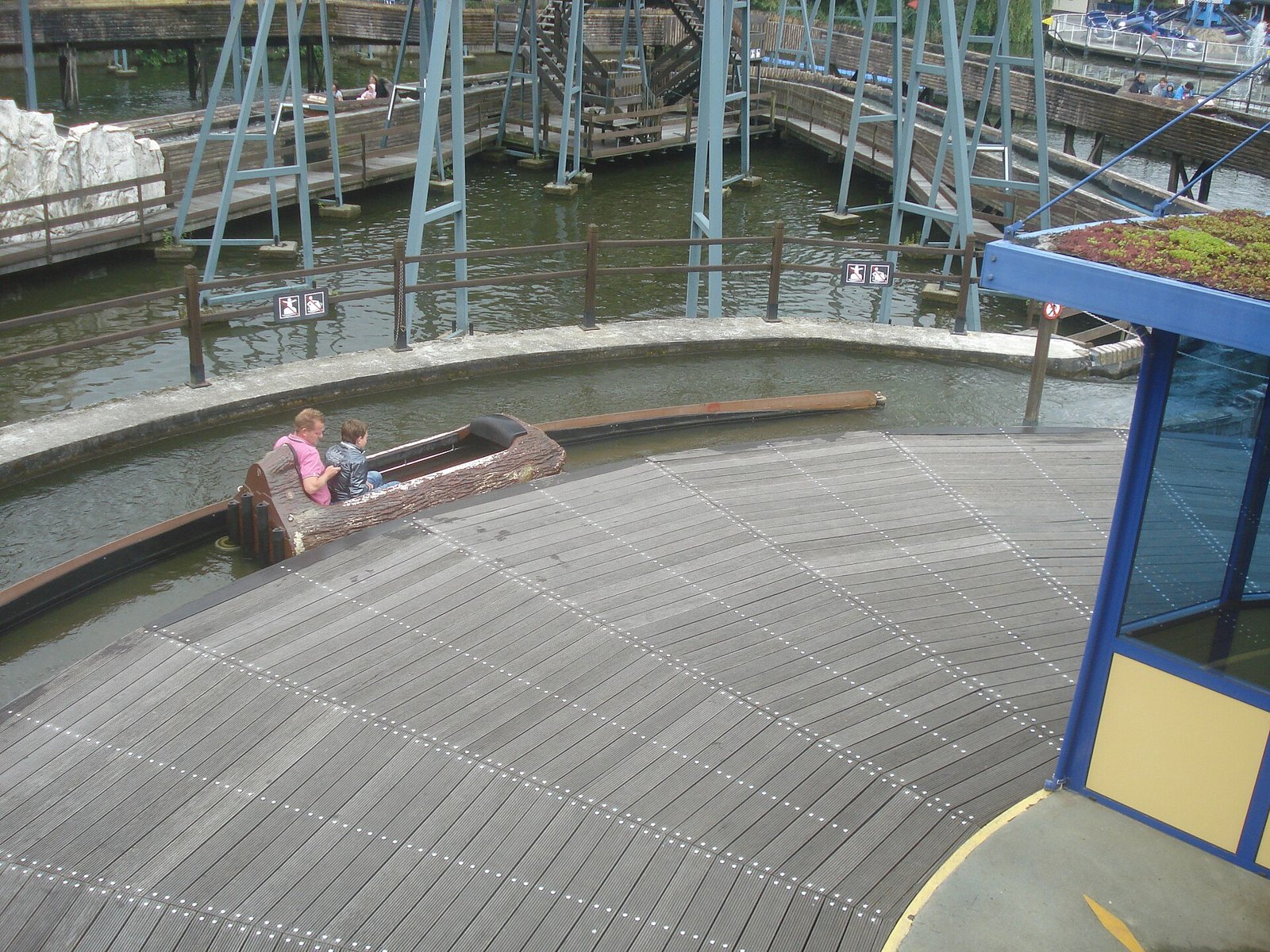 Water Slide at Bobbejaanland