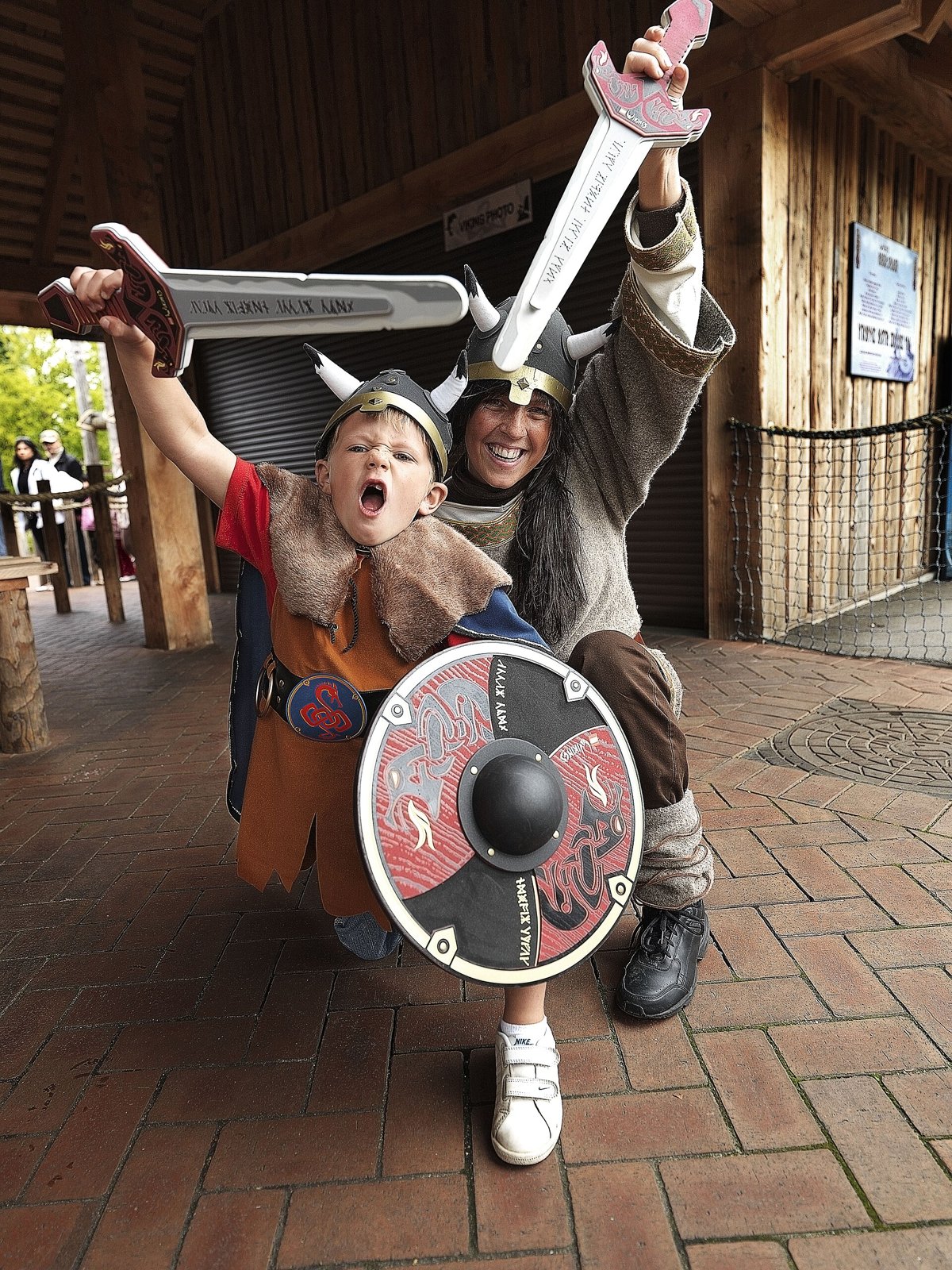 Vikings' River Splash at Legoland Billund