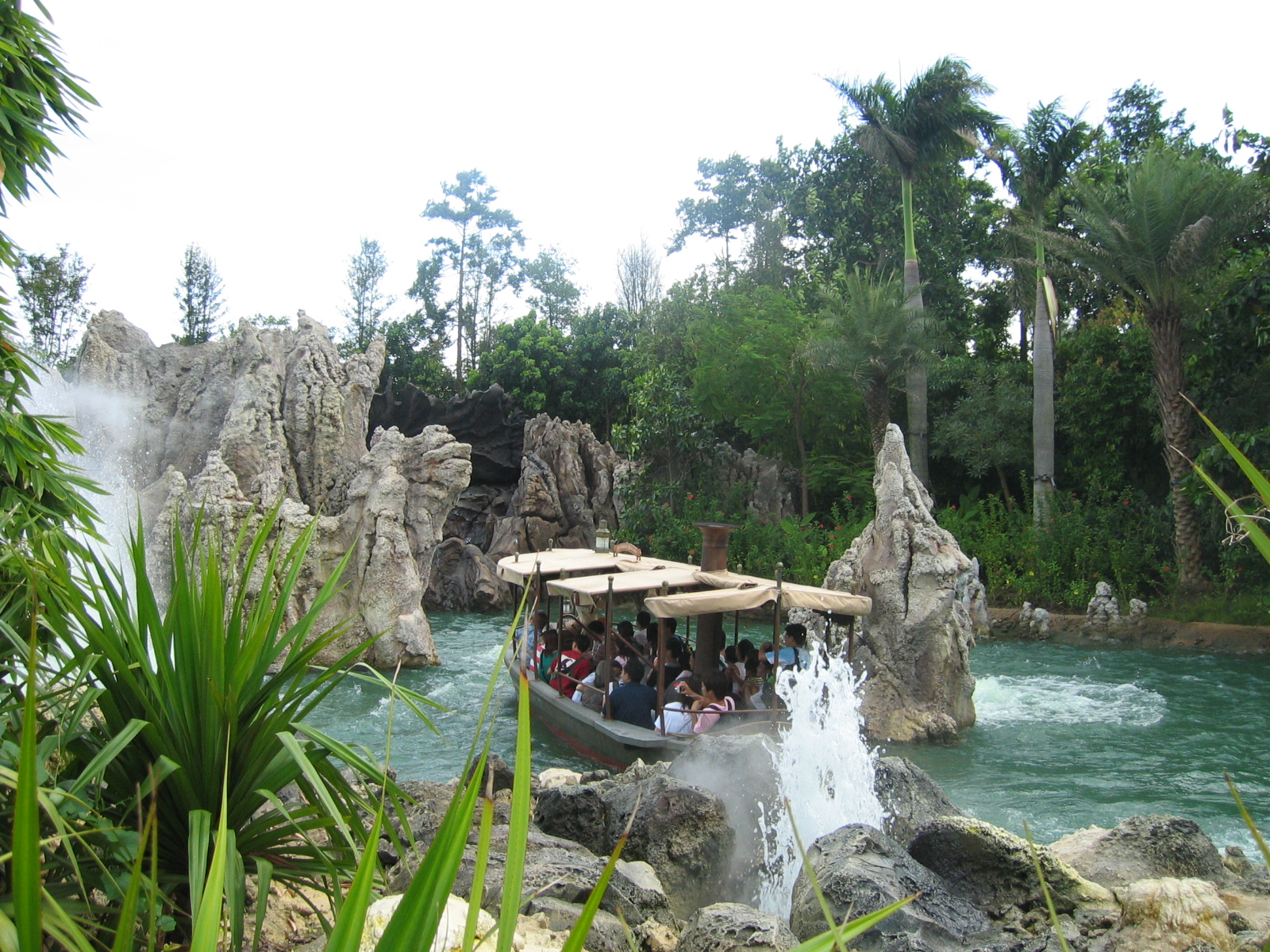 Jungle River Cruise at Hong Kong Disneyland
