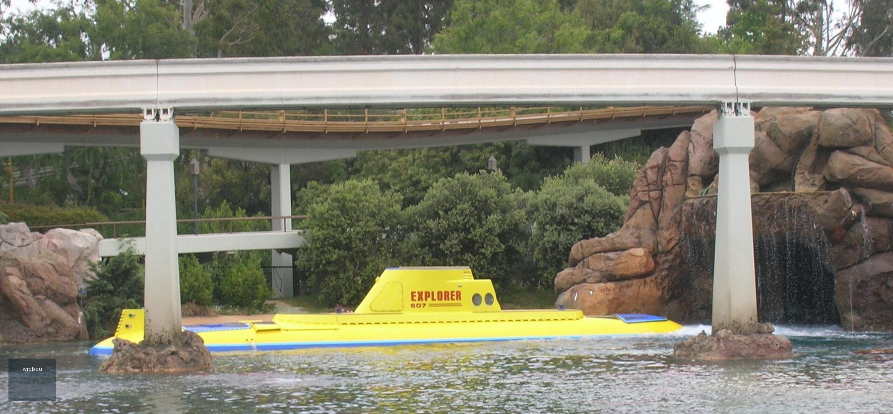 Finding Nemo Submarine Voyage at Disneyland Park