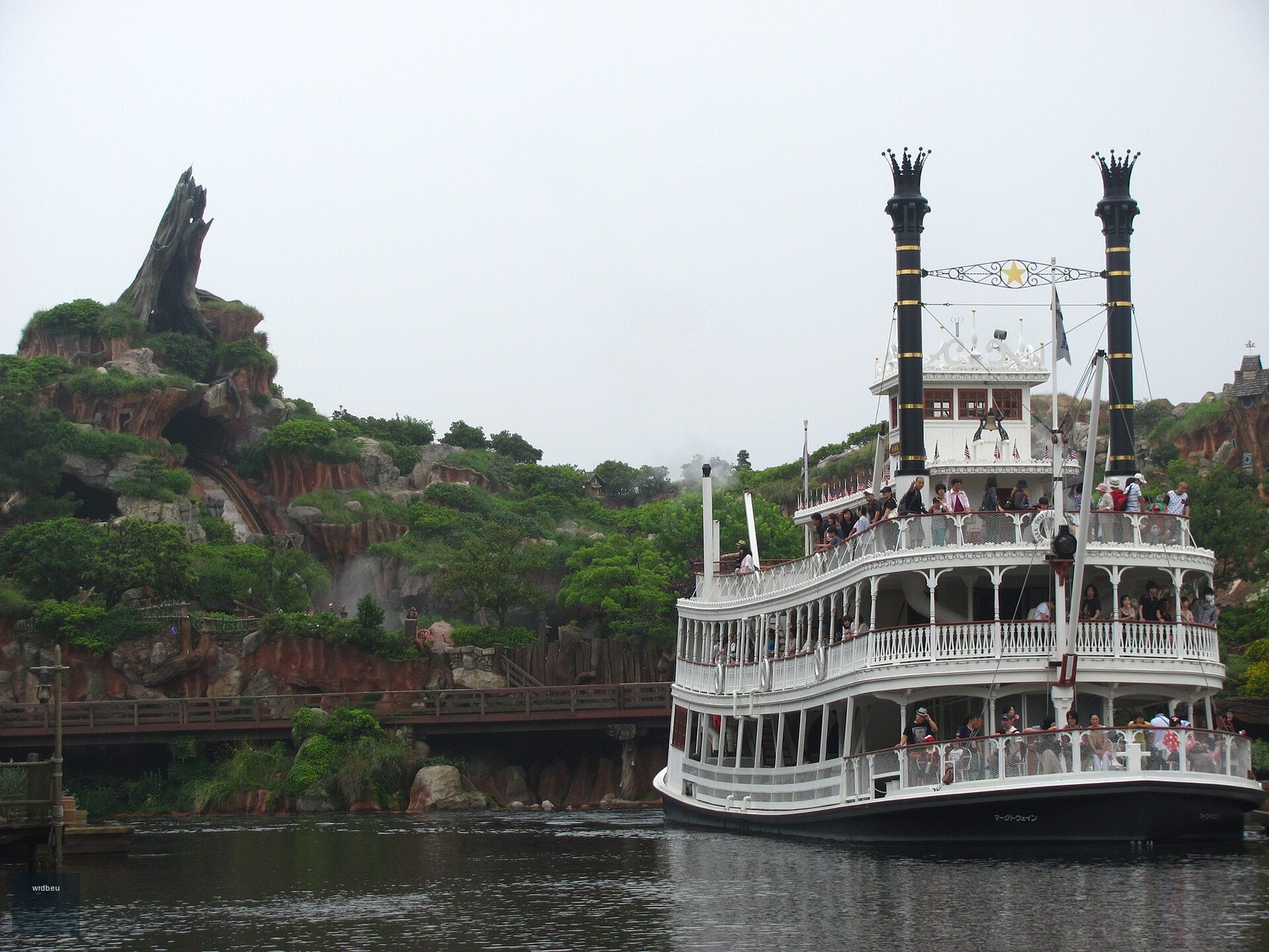 Mark Twain Riverboat at Tokyo Disneyland