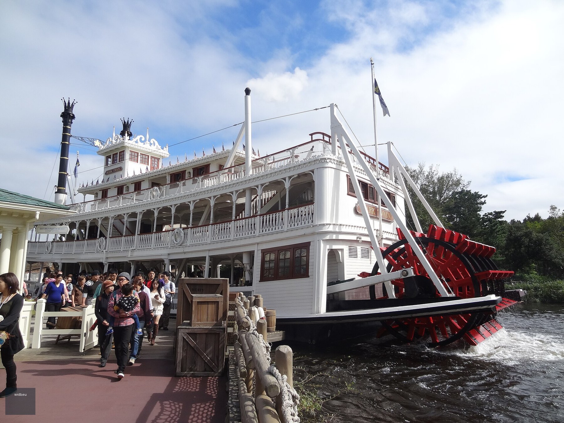 Mark Twain Riverboat at Tokyo Disneyland