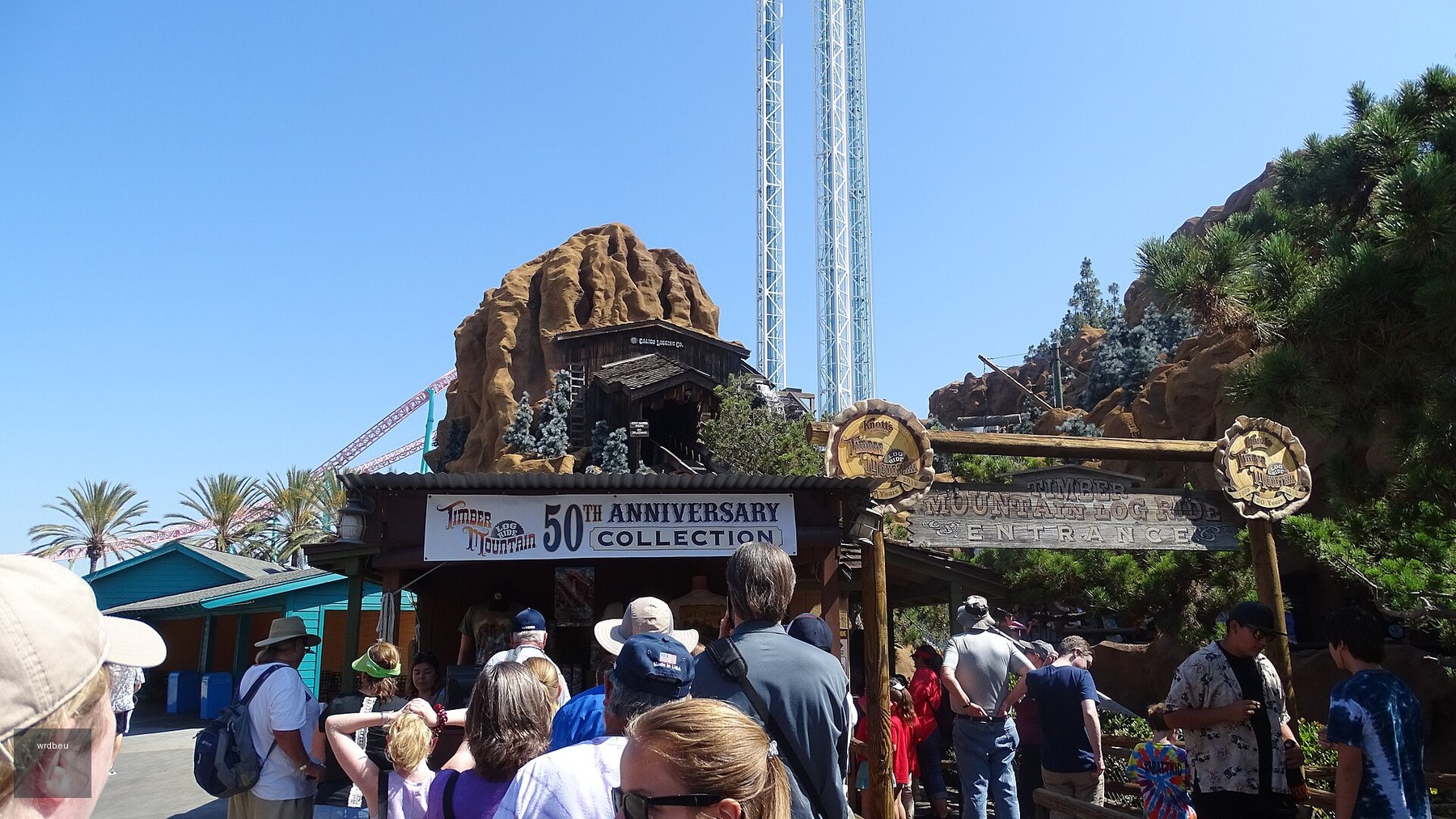 Timber Mountain Log Ride at Knott's Berry Farm