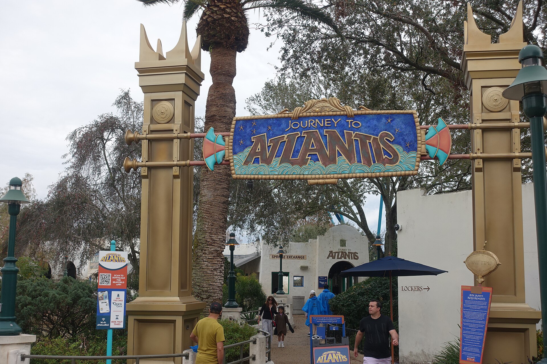 Journey to Atlantis at SeaWorld Orlando