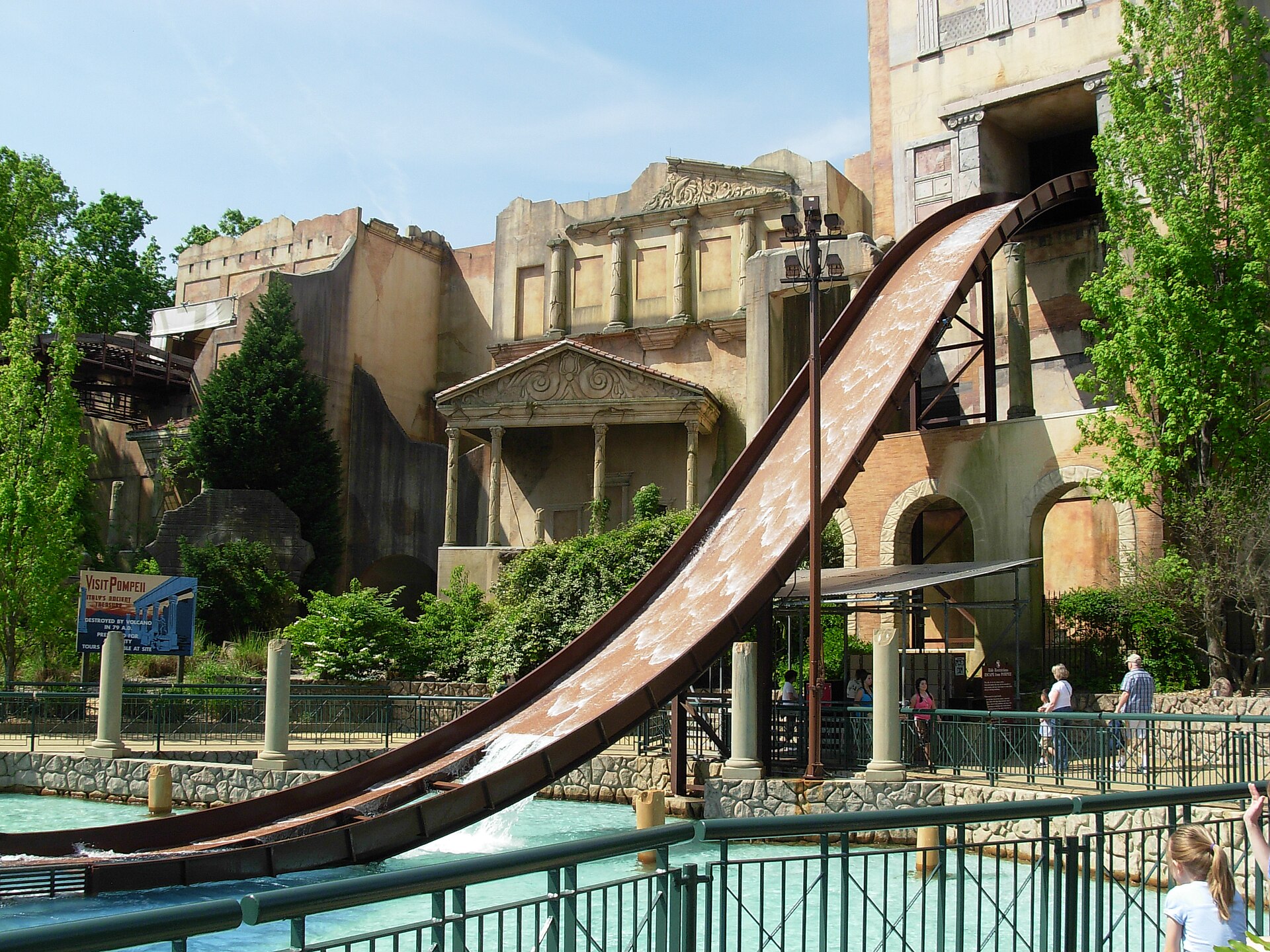 Escape from Pompeii at Busch Gardens Williamsburg
