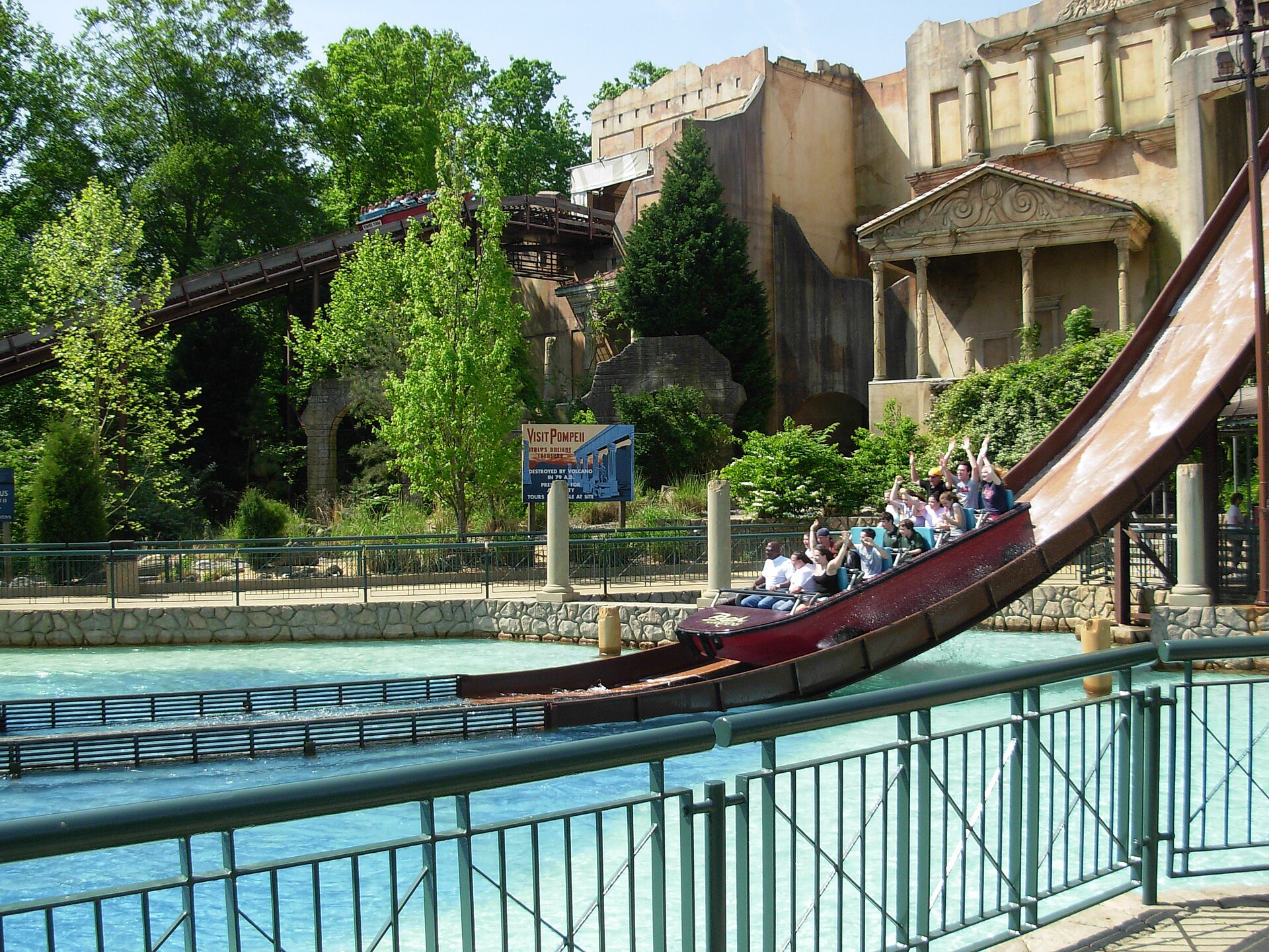 Escape from Pompeii at Busch Gardens Williamsburg