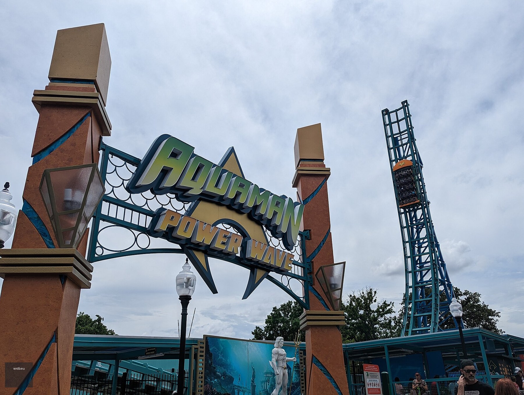 Aquaman: Power Wave at Six Flags Over Texas
