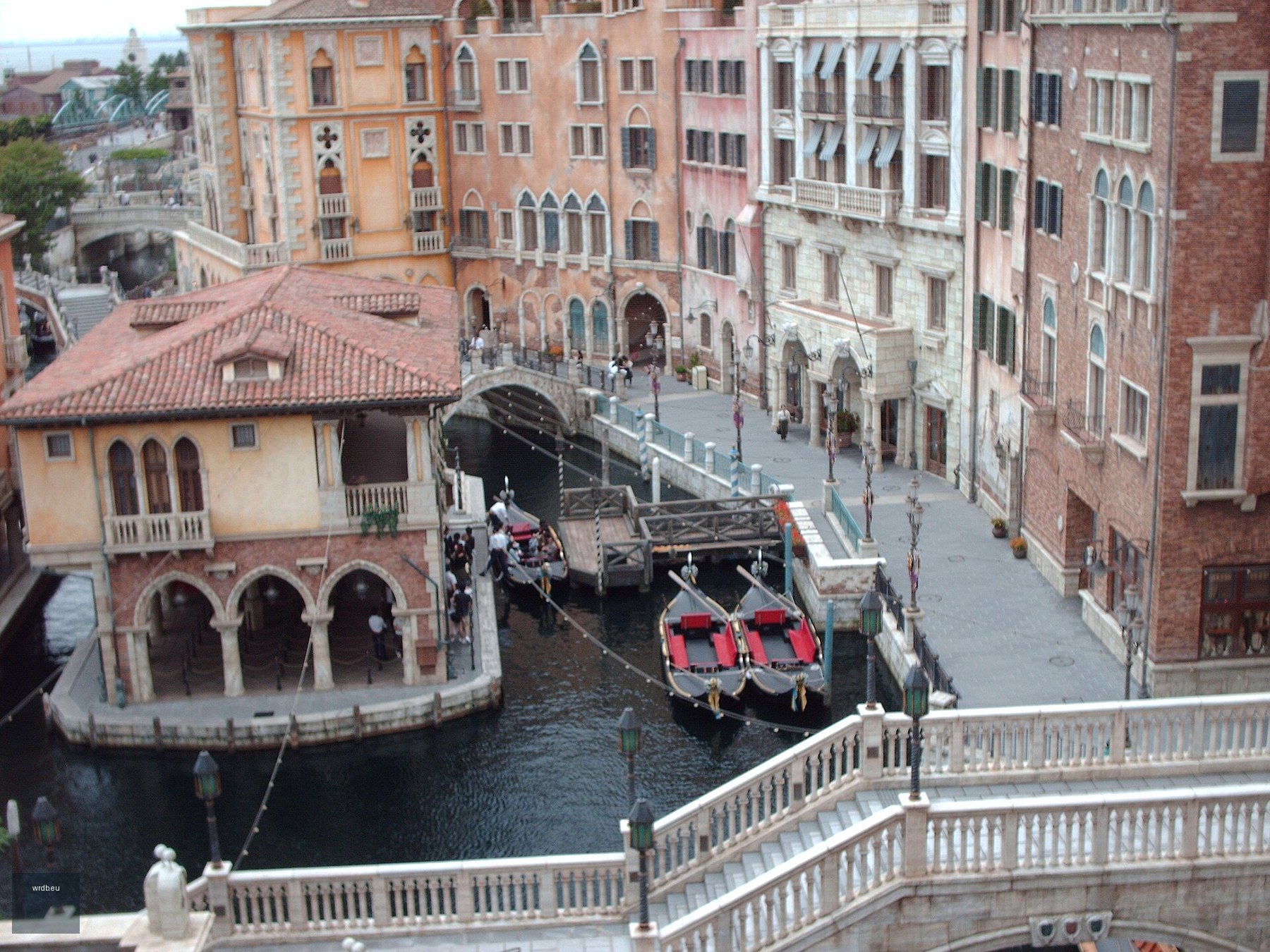 Venetian Gondolas at Tokyo DisneySea