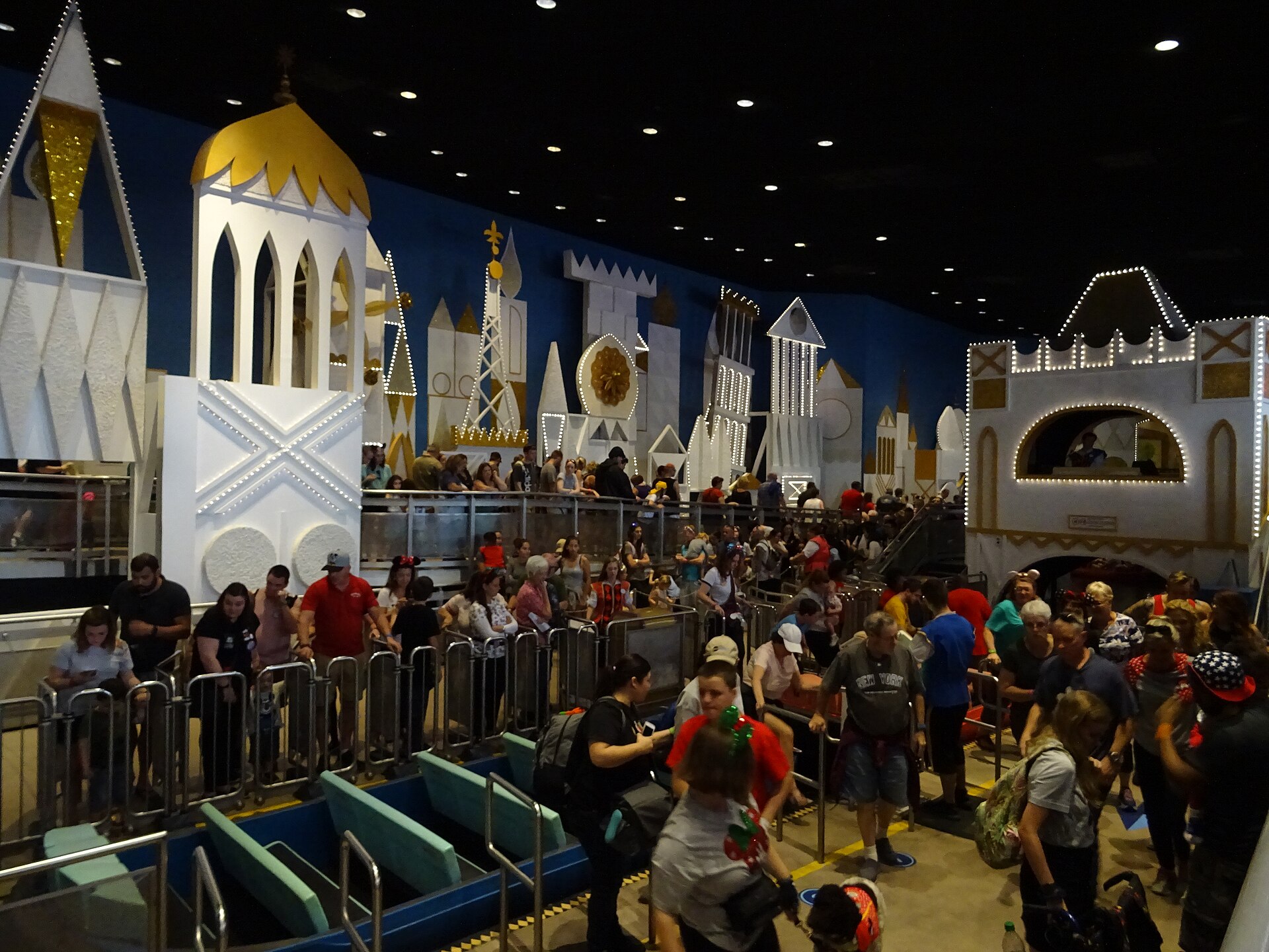 it's a small world at Magic Kingdom
