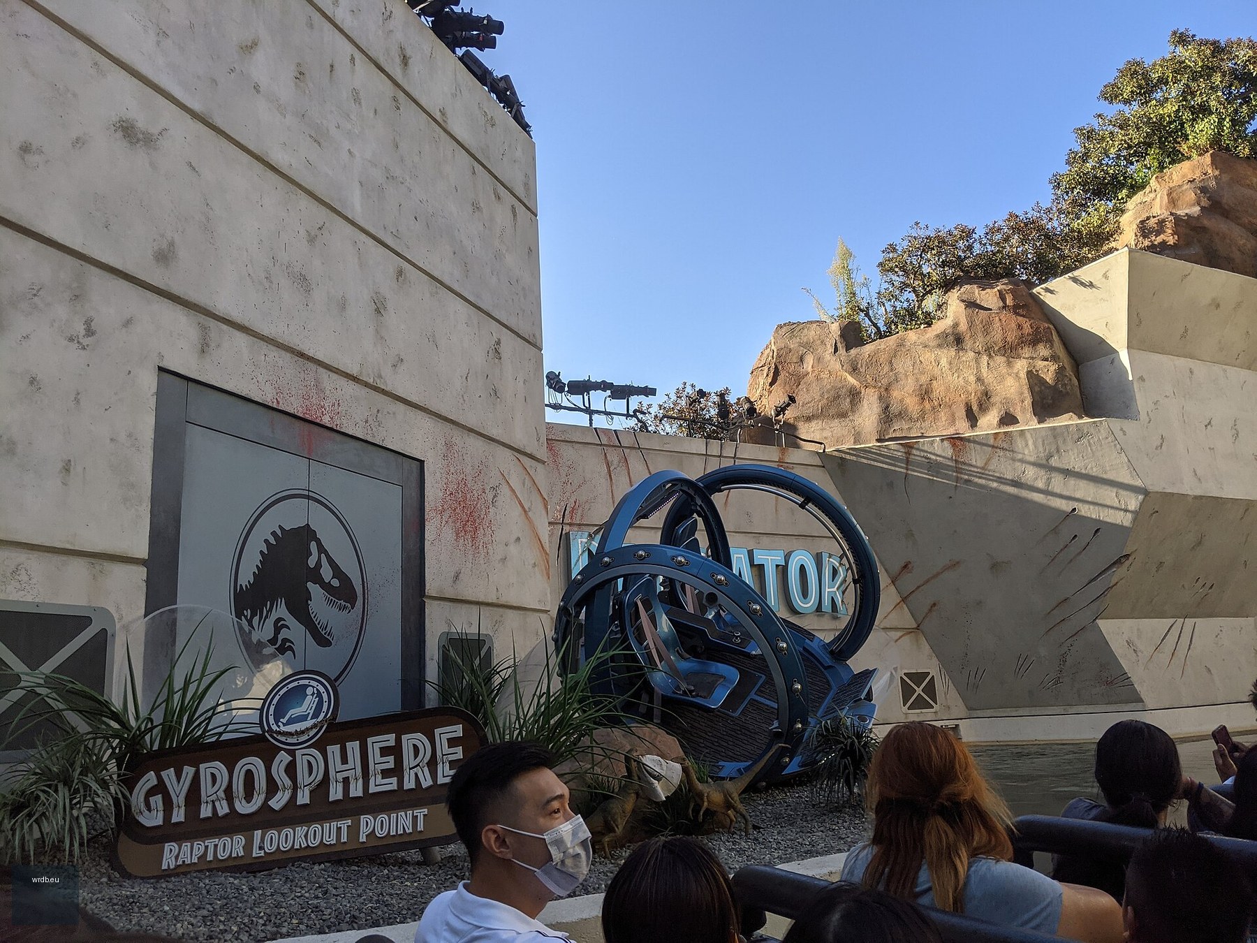 Jurassic World The Ride at Universal Studios Hollywood