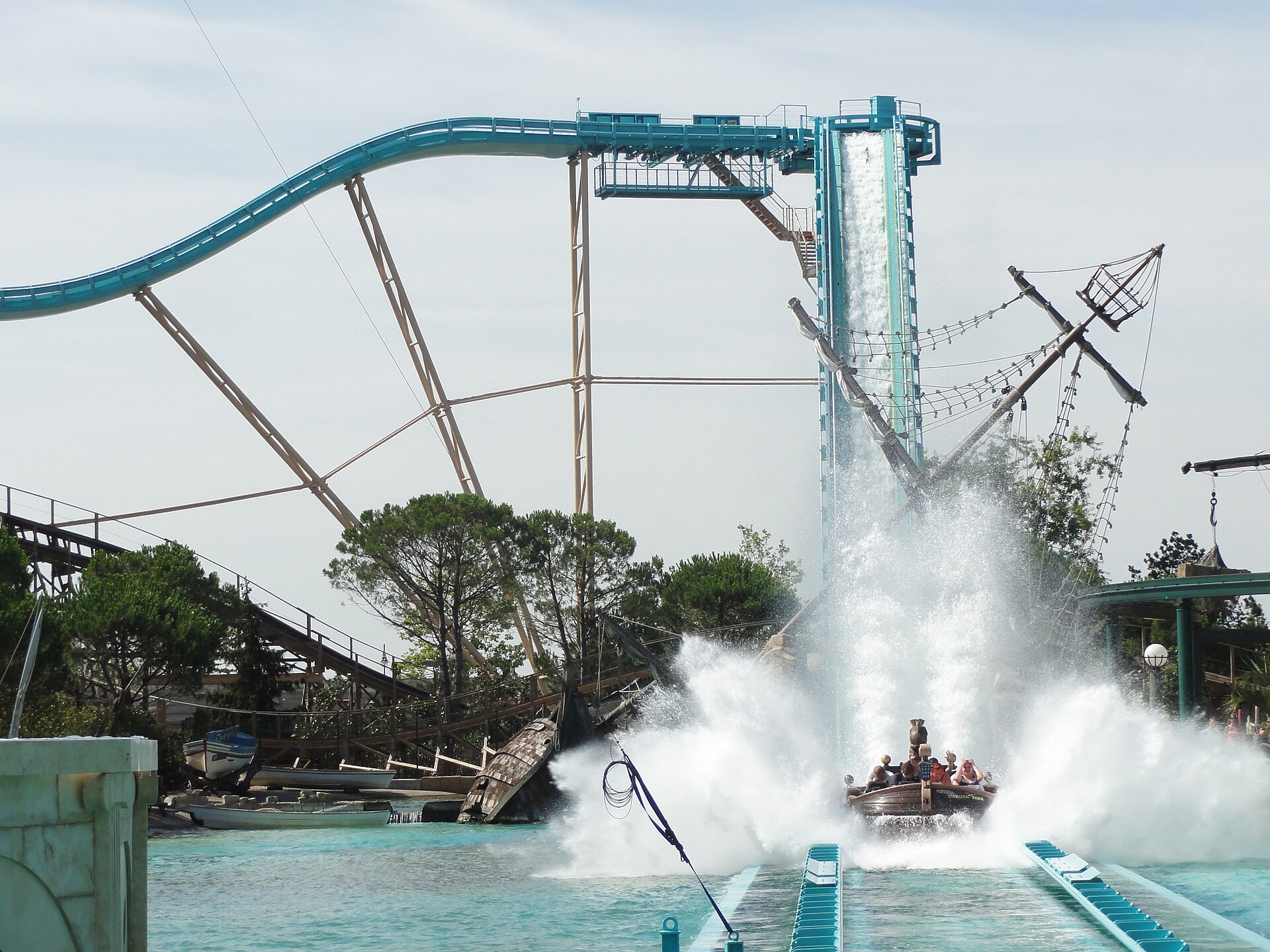 Atlantica SuperSplash at Europa-Park