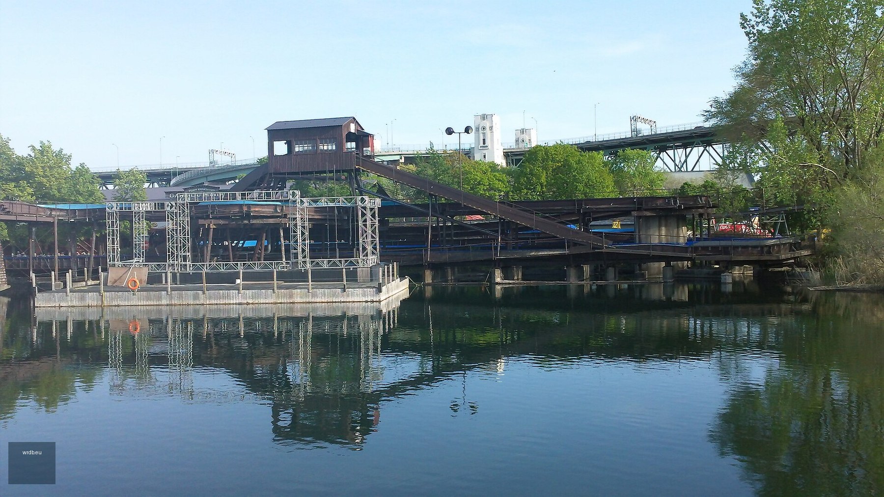 Pitoune (Former Log Flume) at La Ronde (Six Flags)