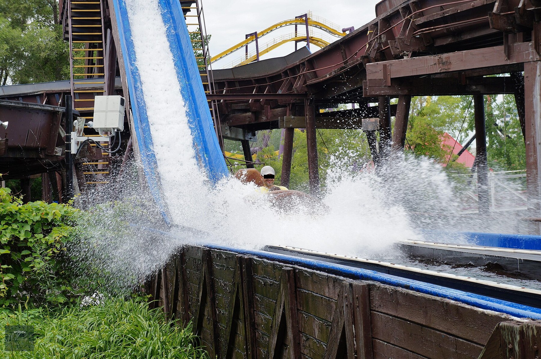 Pitoune (Former Log Flume) at La Ronde (Six Flags)