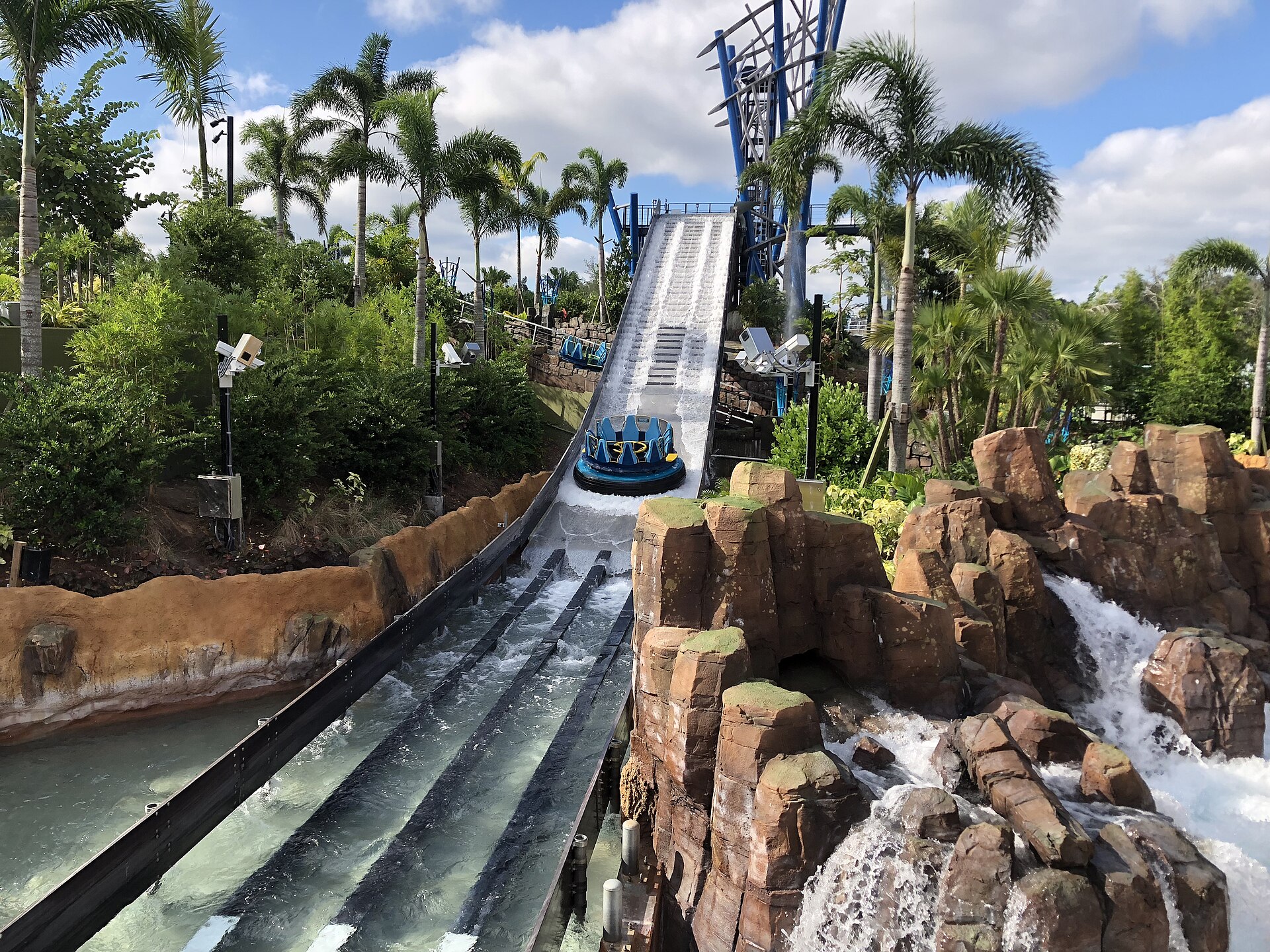 Infinity Falls at SeaWorld Orlando