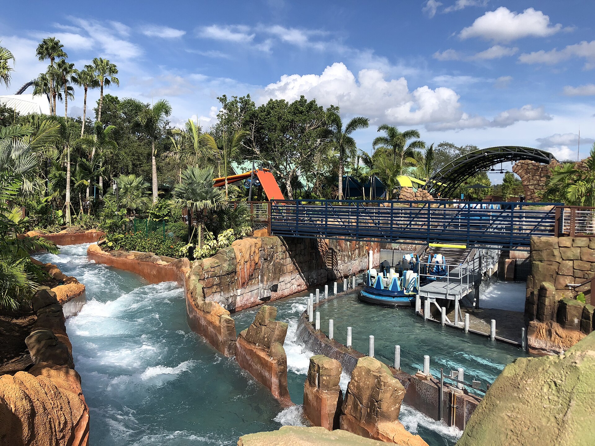 Infinity Falls at SeaWorld Orlando