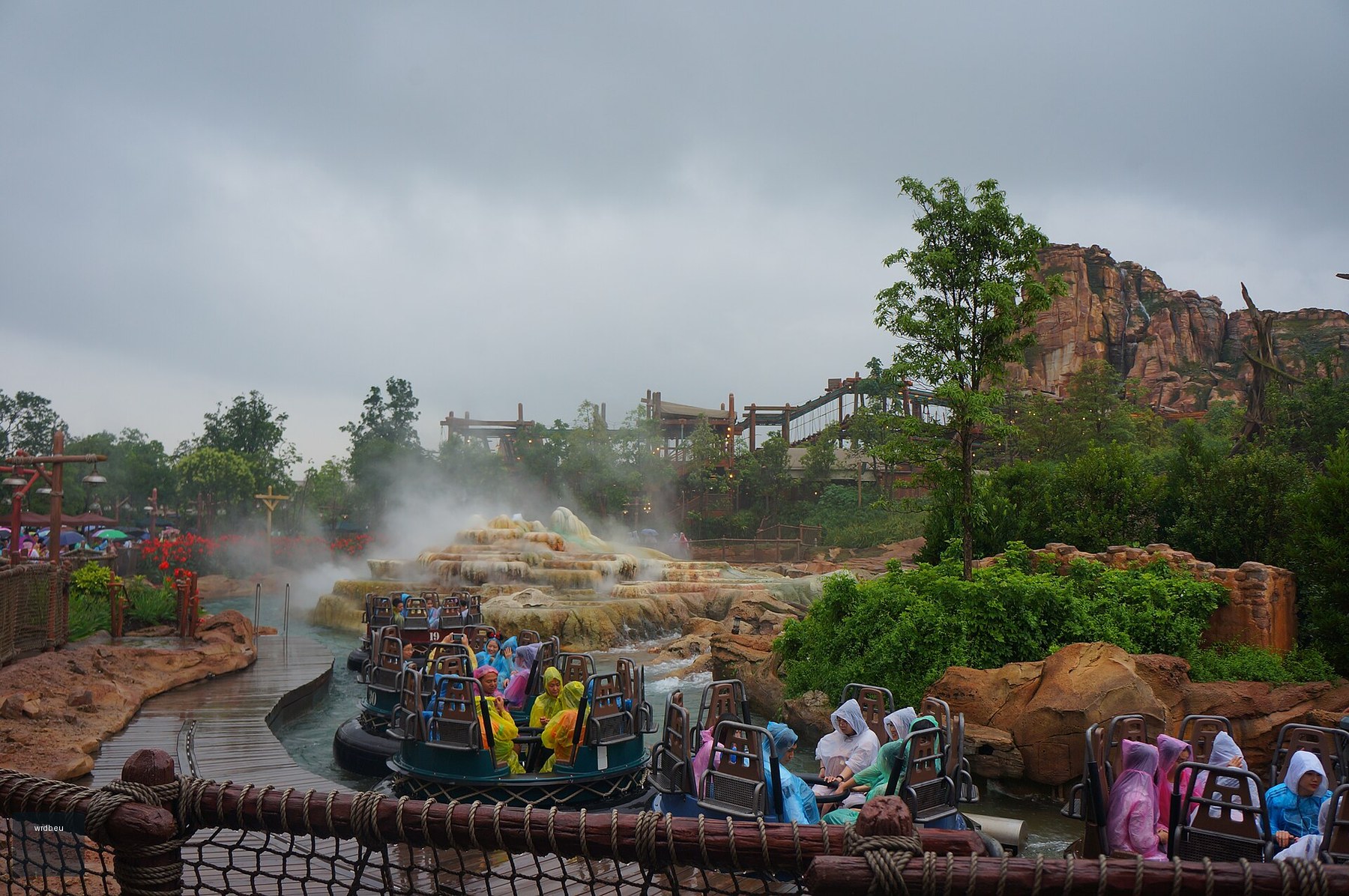 Roaring Rapids at Shanghai Disneyland