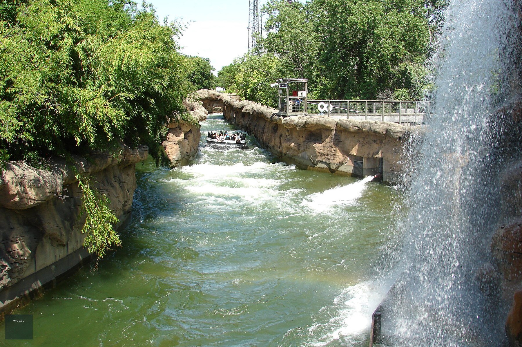 Roaring Rapids at Six Flags Over Texas