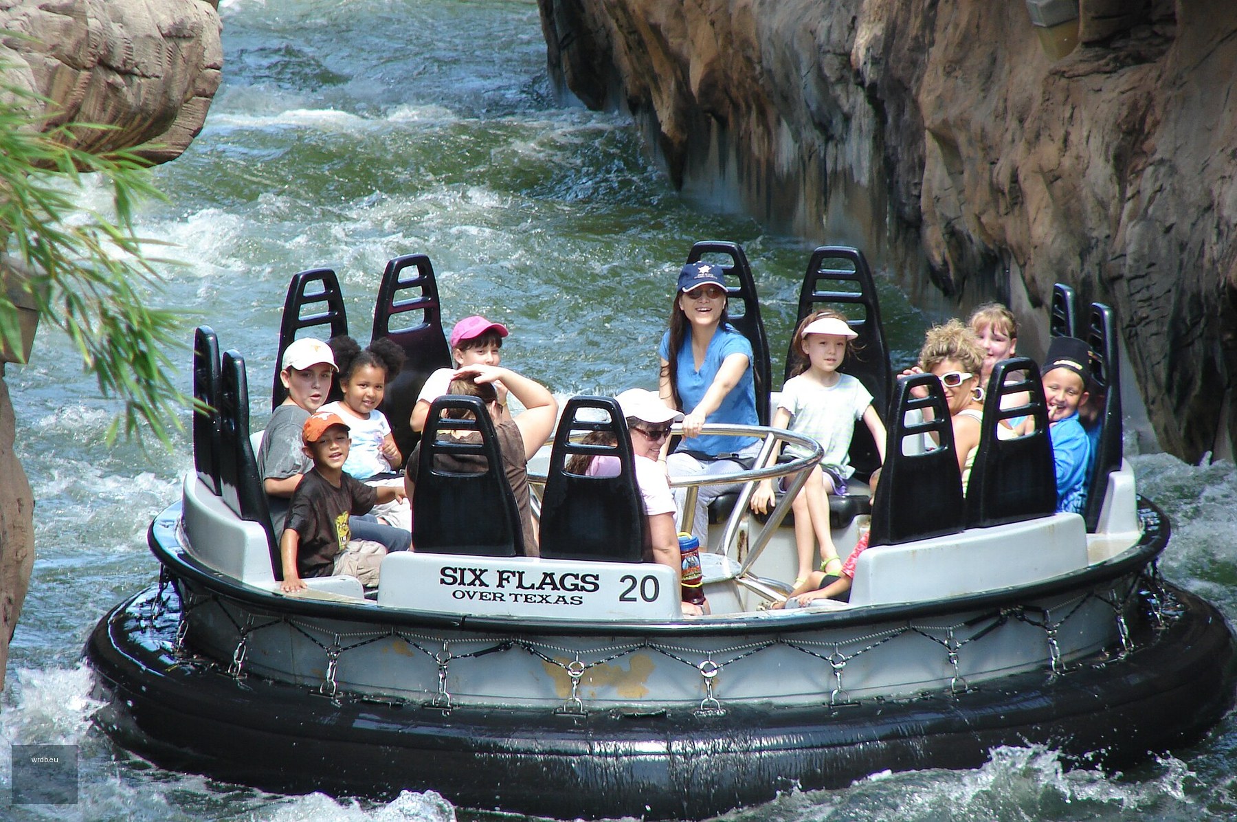Roaring Rapids at Six Flags Over Texas