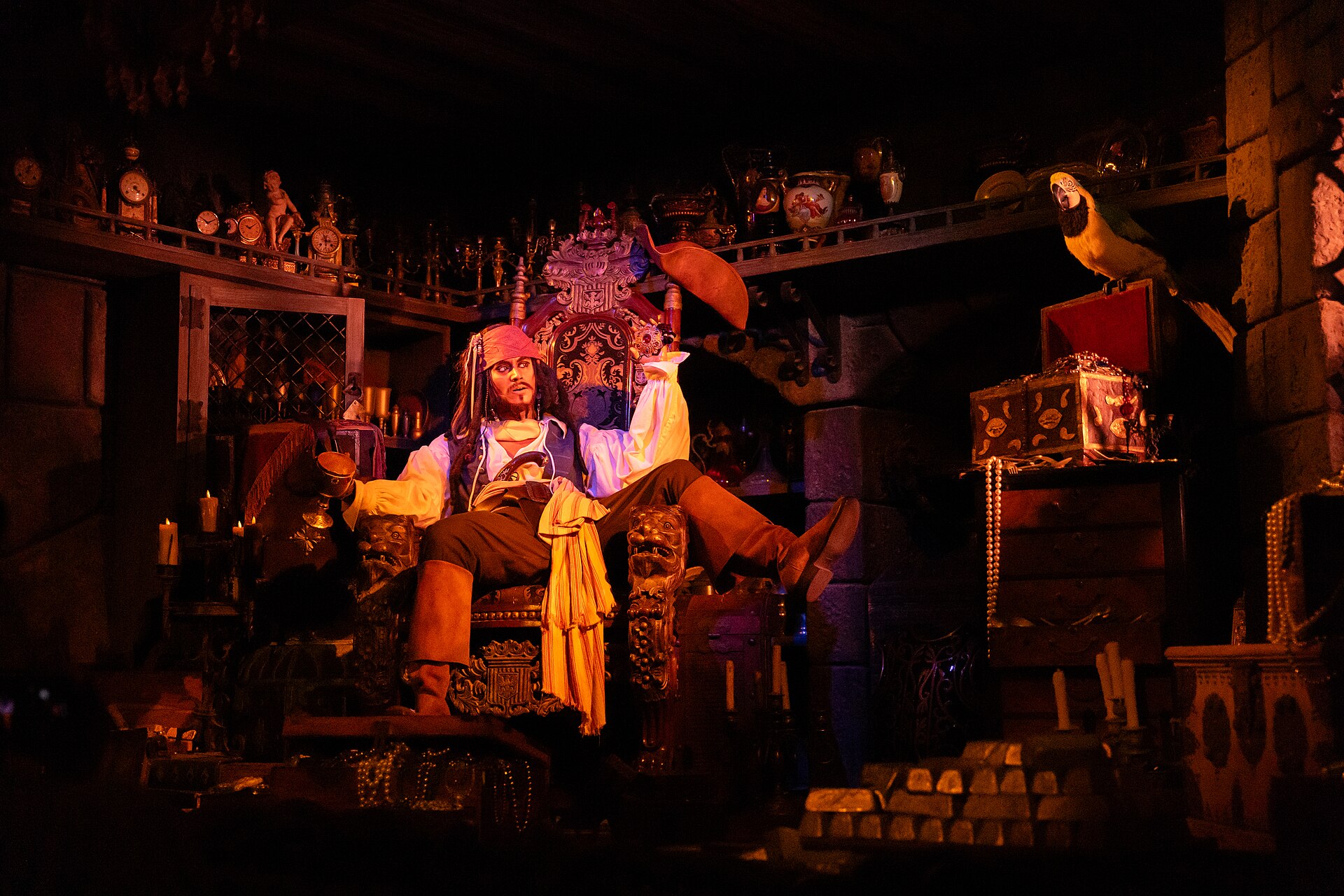 Pirates of the Caribbean at Tokyo Disneyland