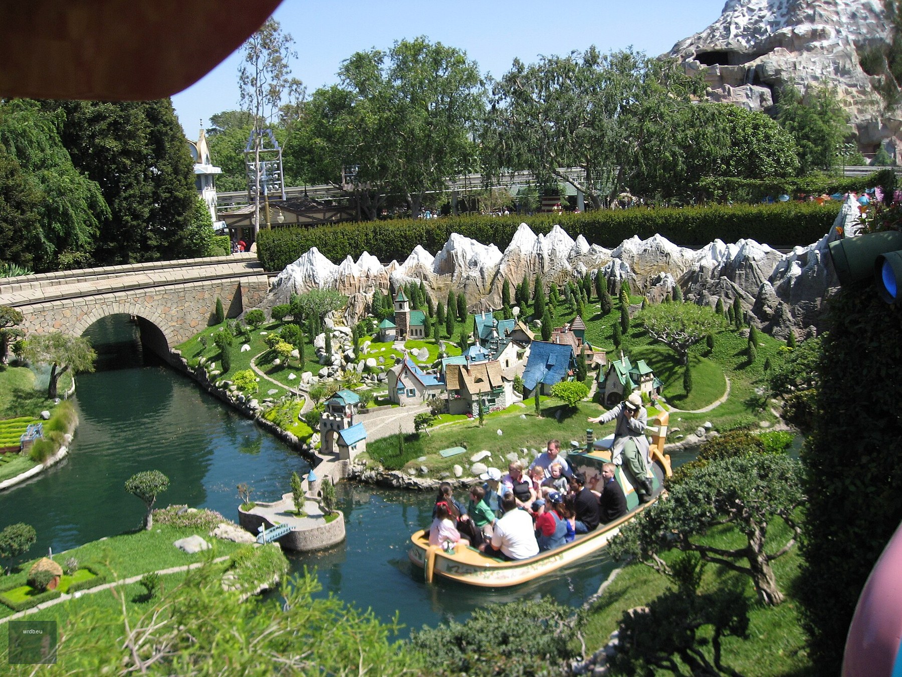 Storybook Land Canal Boats at Disneyland Park